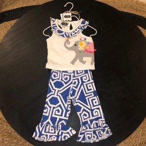 NWT Mud Pie Pant Set